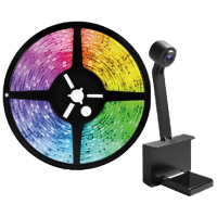 Led Para Tv Para 55" - 65" Nexxt Smart Retroiluminacion NHB-S615, RGB, Control De Voz, Compatible Con Google Home, Alexa, Siri 110-220V