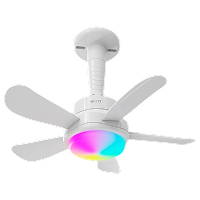 Ventilador De Techo Nexxt Solutions NHA-F100 2 En 1 Con Lampara Smart