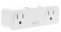 NEXXT TOMA CORRIENTE SMART ALEXA 2 PUERTOS CORRIENTE Y 2 USB NHP-D610