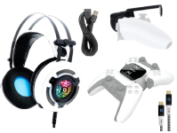 BIONIK PRO KIT PARA PS5 AUDIFONO CABLE BATERIA CARGADOR BNK-9083