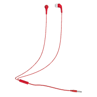 AUDIFONO MOTOROLA EARBUDS 2S CON AISLAMIENTO DE RUIDO 3.5mm MIC ROJO