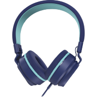 AUDIFONO XTECH XTH-356 PARA NIÑOS CON LIMITACION DE VOLUMEN AZUL