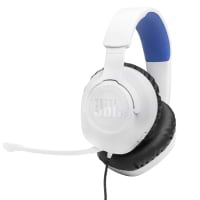 Audifono Para Gaming JBL Quantum 100 Con Azul Conexion Auxiliar 3.5mm